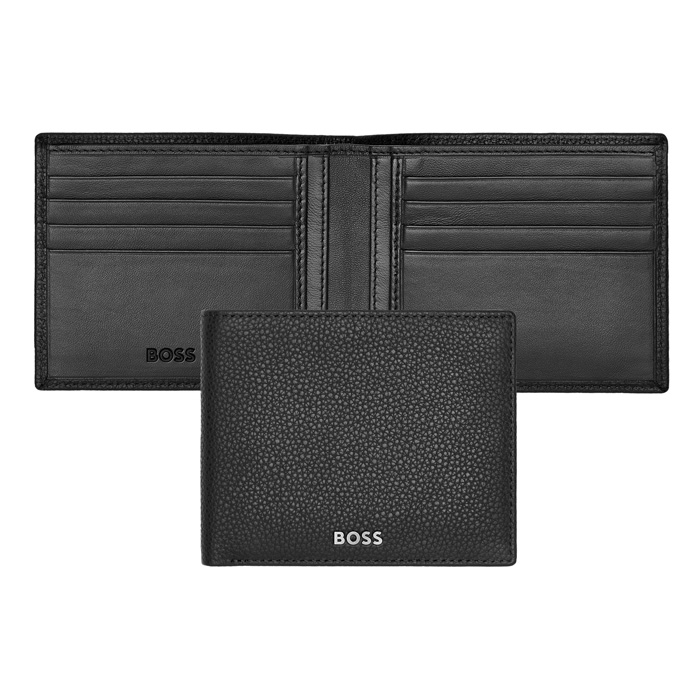 Кошелек Classic Grained Black, чёрный