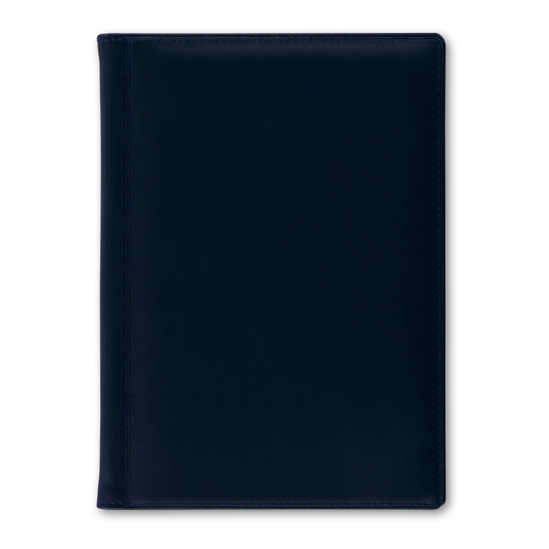 Ежедневник датированный V52u 14,5х20,5 см  PELLE SIENA синий уникум без среза