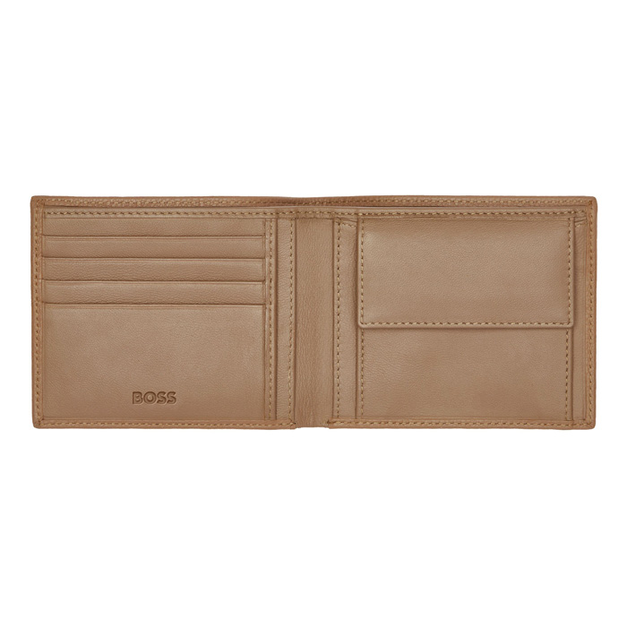 Кошелек Classic Grained Camel, пастельный коричневый