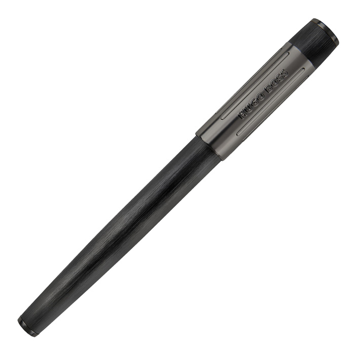 Ручка-роллер Gear Ribs Black, чёрный
