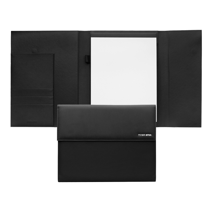 Папка формата А4 Pinstripe Black, чёрный