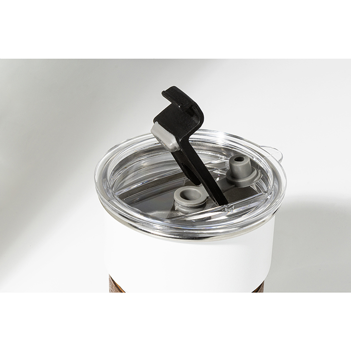 Стакан дорожный 260 мл Waffee, белый