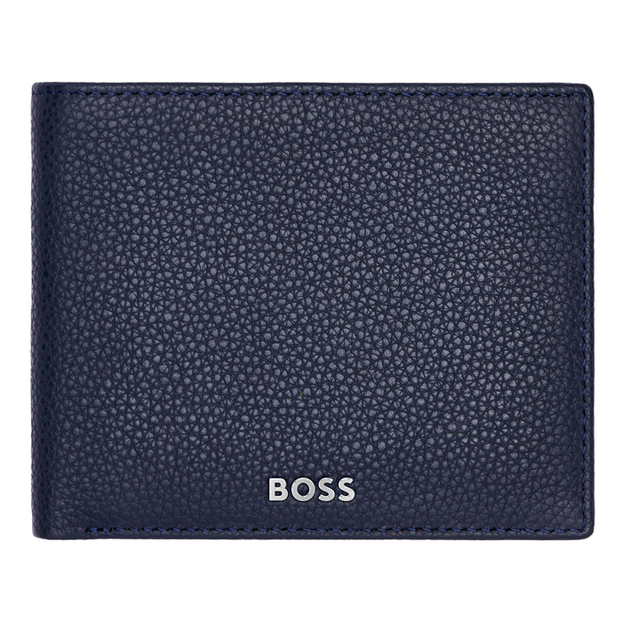 Кошелек Classic Grained Navy, тёмно-синий