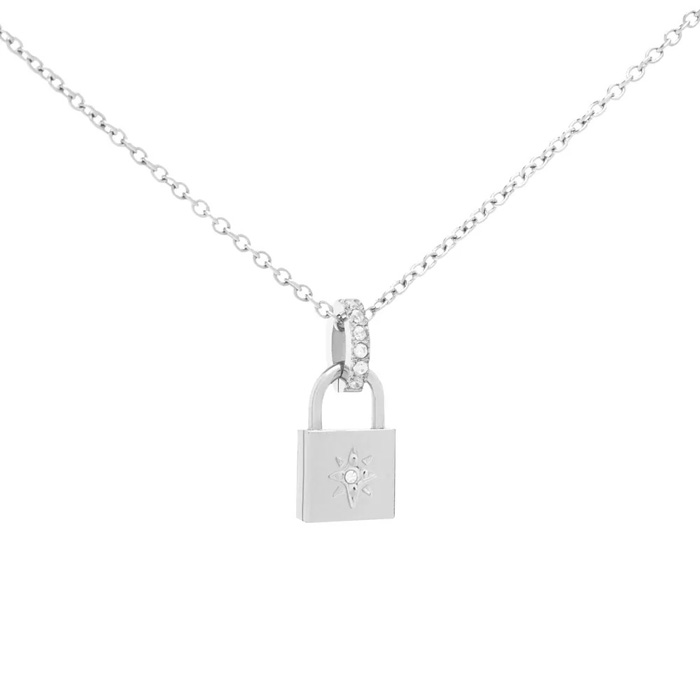 Ожерелье Violette Silver, нержавеющая сталь