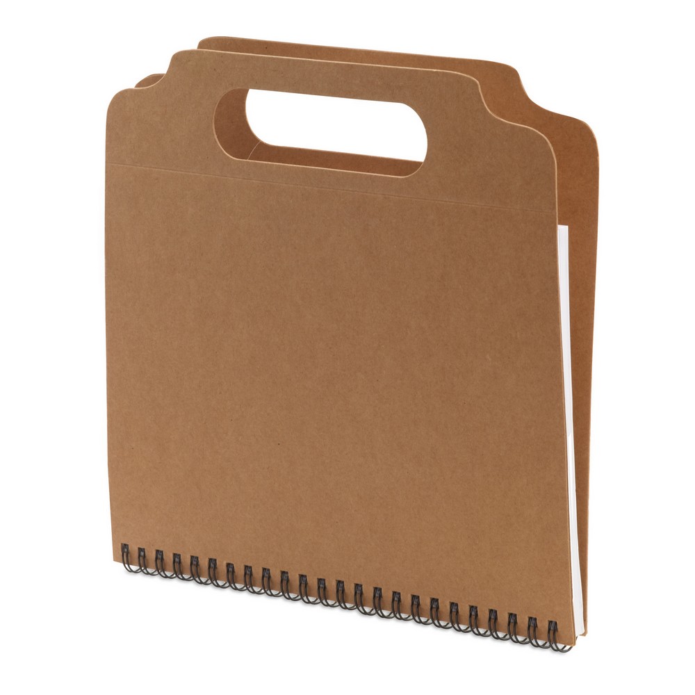 Папка с блокнотом и ручкой в наборе со стикерами, Voyager