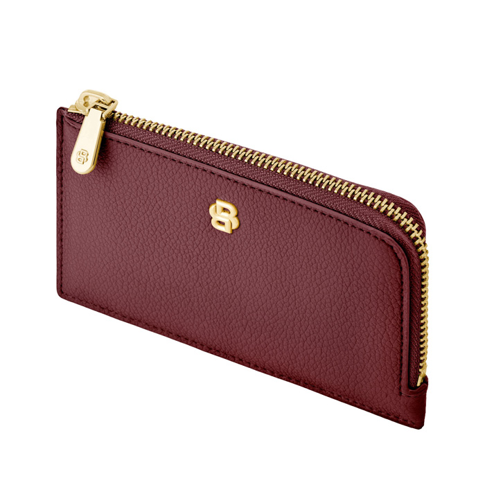 Футляр для кредитных карт Signature Lady Burgundy, бордовый