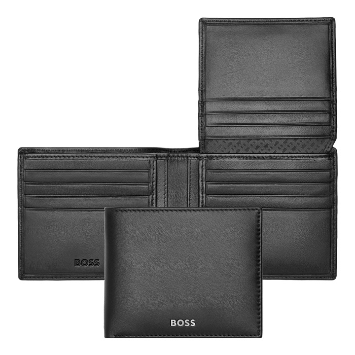Кошелек Classic Smooth Black, чёрный