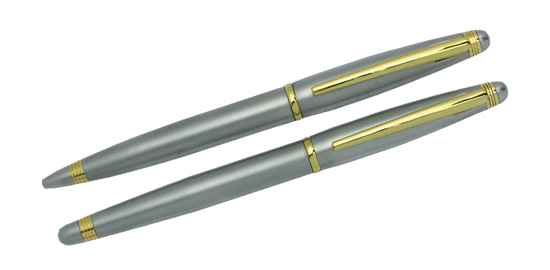 Набор: ручка шариковая и роллер