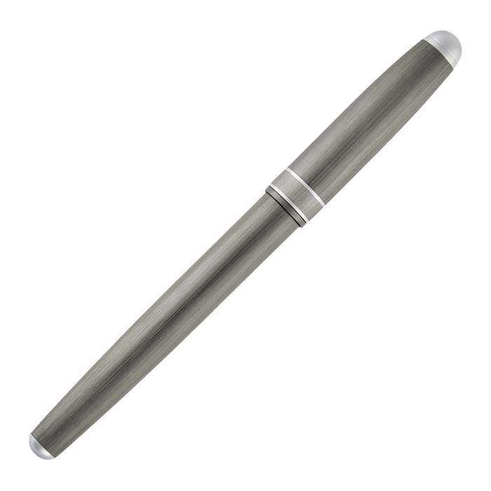 Ручка-роллер Classicals Brushed Gun & Chrome, серый