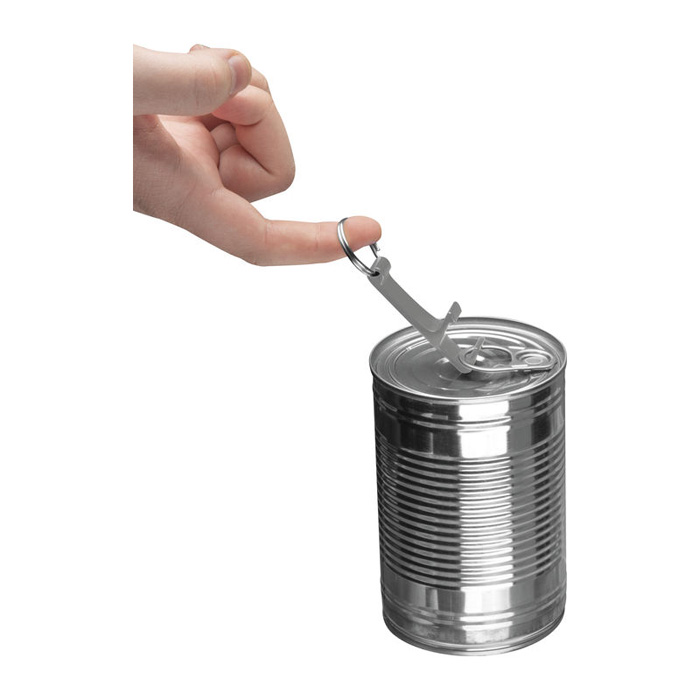 Металлический брелок с открывалкой