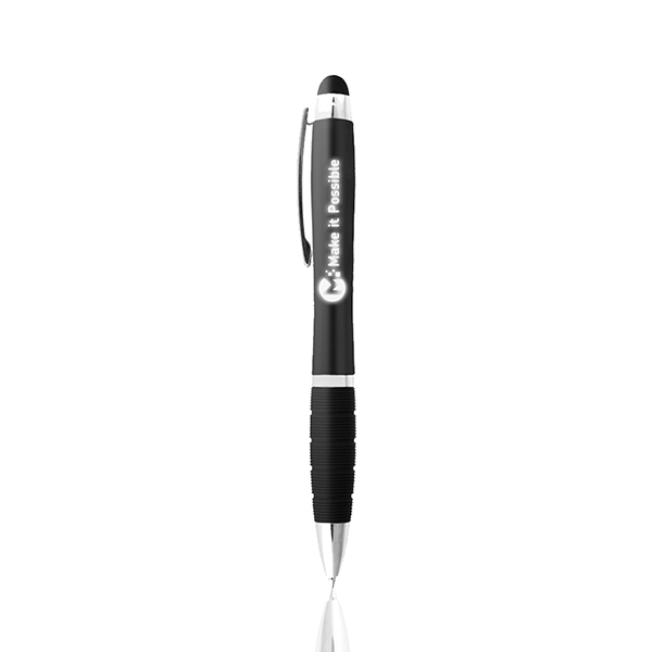 Ручка с резинкой для сенсорных экранов
