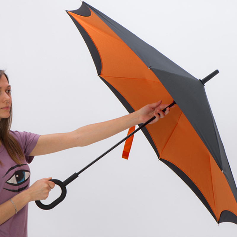 Зонт складывающийся наоборот