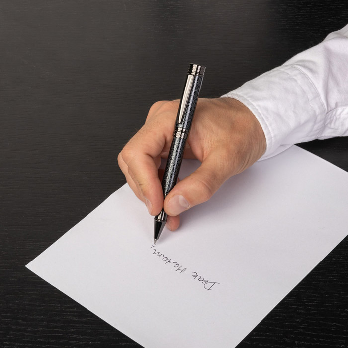 Ручка-роллер Logomania Grey