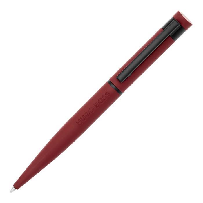 Ручка шариковая Loop Matt Red, тёмно-красный