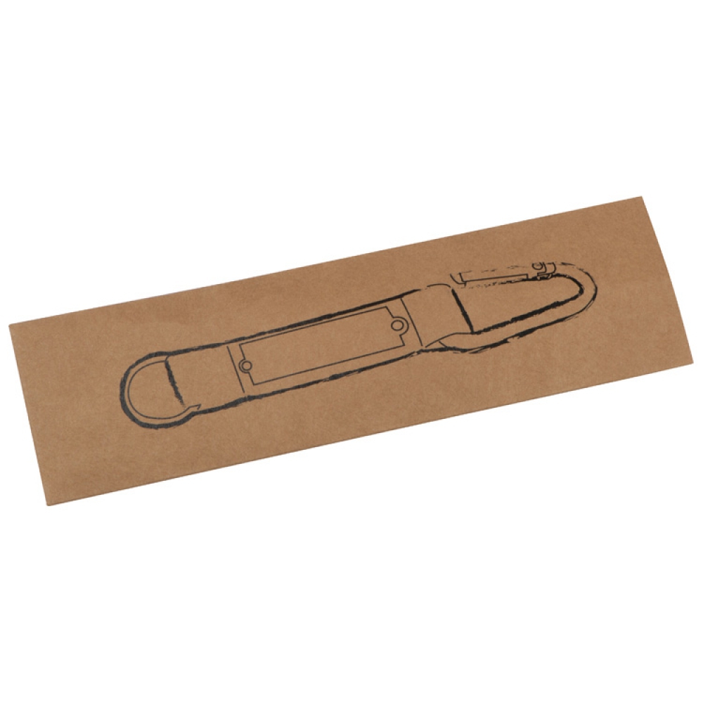 Брелок - карабин на ремешке