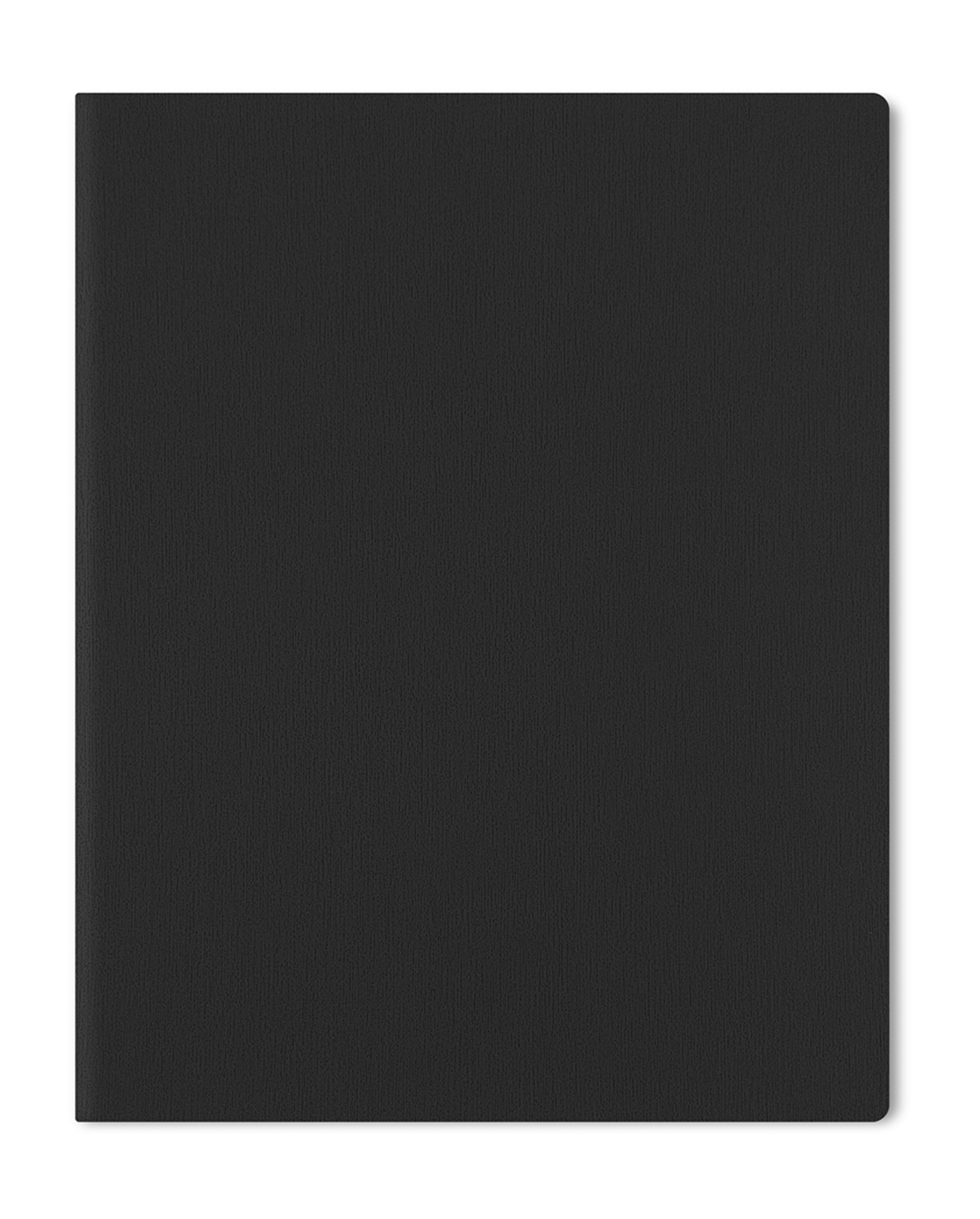 Ежедневник недат. V98 21х26 см GRAFFIO FLEX чёрный тонир. бумага