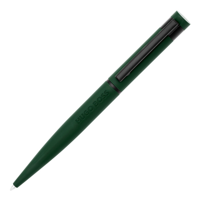 Ручка шариковая Loop Matt Green, тёмно-зелёный