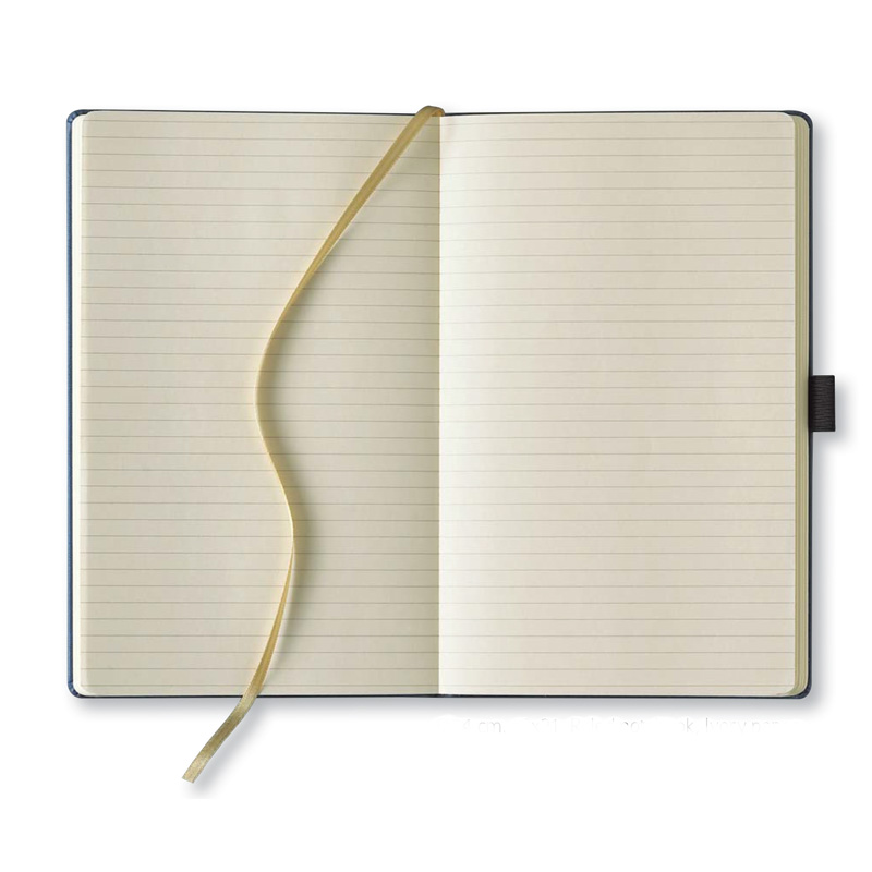Записная книга IVORY в линейку 13х21 TUCSON FLEX черный