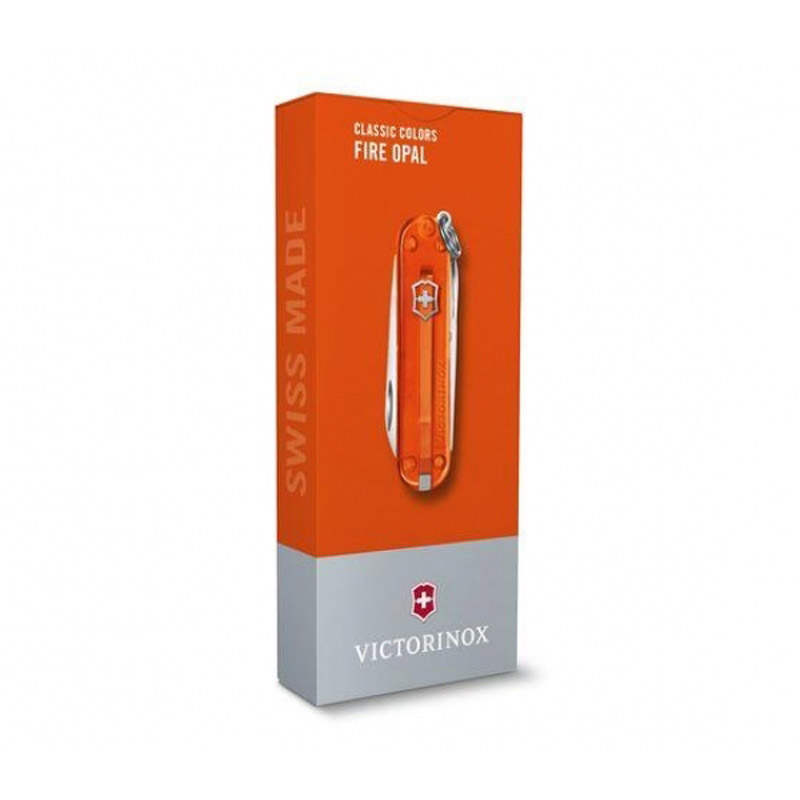 Многофункциональный карманный нож Classic SD Transparent Victorinox