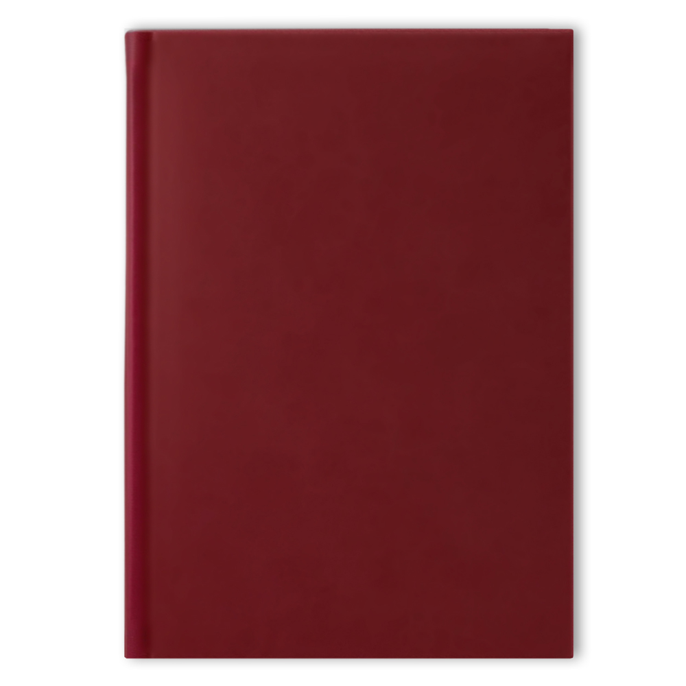 Ежедневник датированный 14,5х20,5, V52, VELLUTINO SOFT бордовый