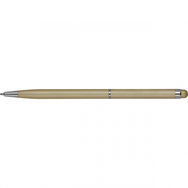 Шариковая ручка со стилусом Catania, золотой