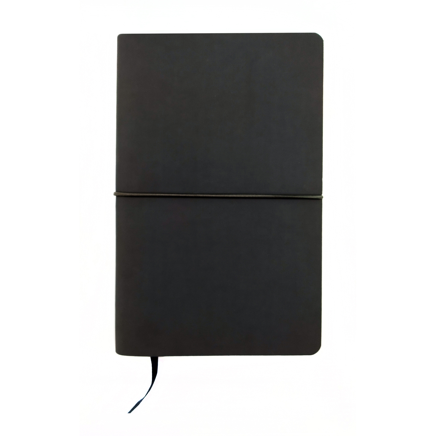 Записная книга IVORY в линейку 13х21 см HORIZON т.серый