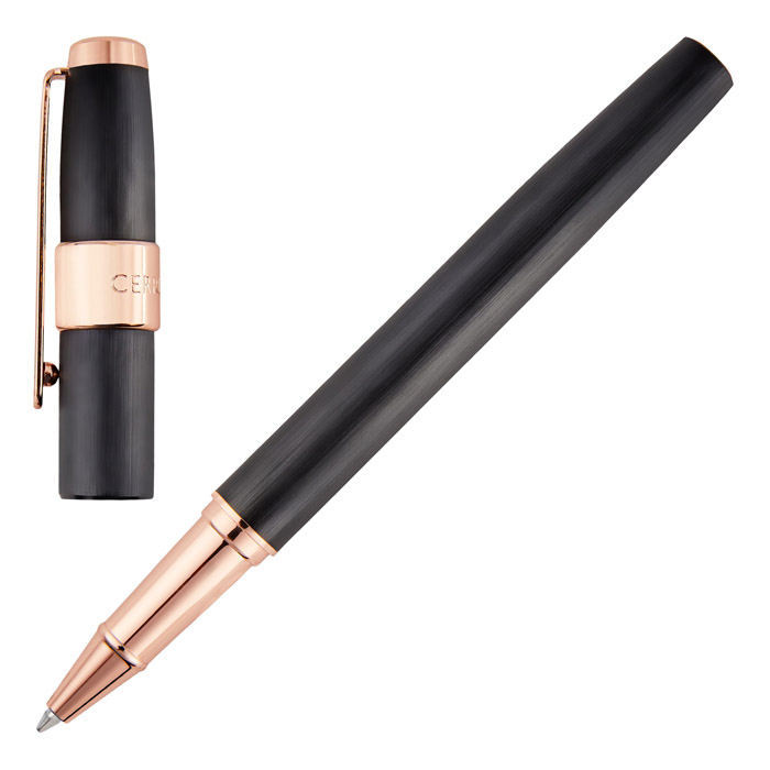 Ручка-роллер Block Brushed Black