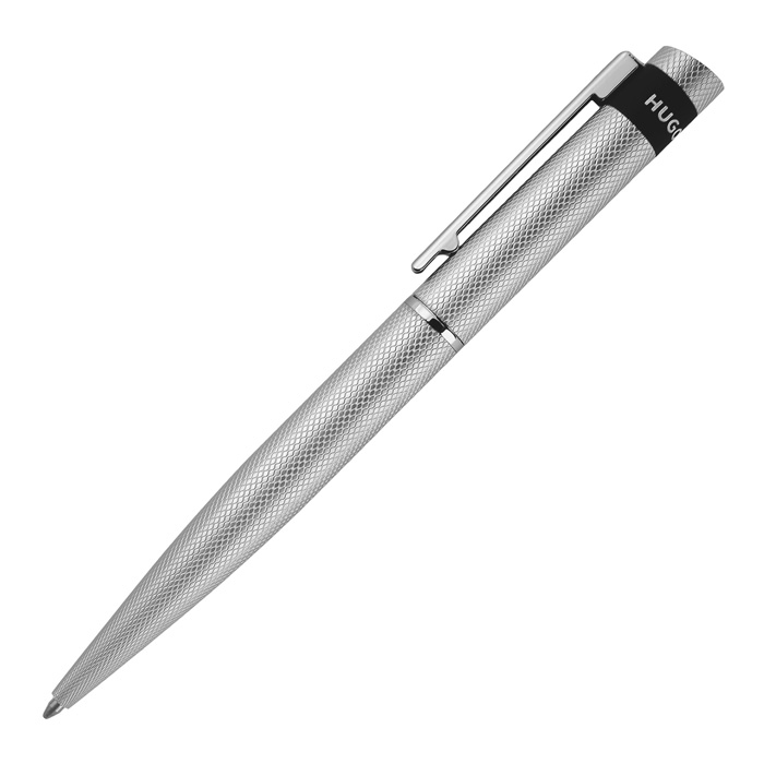 Ручка шариковая Loop Diamond Chrome, серебристый
