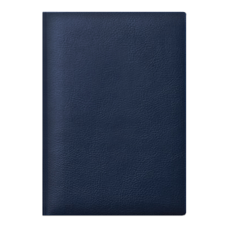 Ежедневник датированный V52 14,5x20,5 см  PORTOFINO FLEX синий без среза