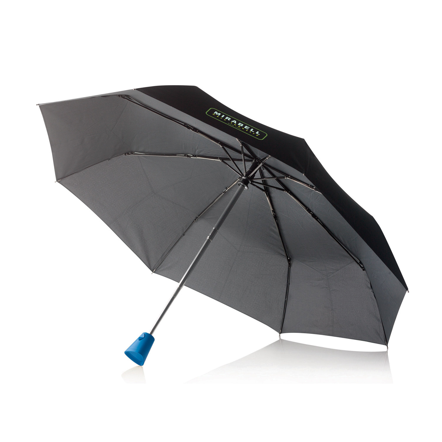 Складной зонт-автомат Brolly  21,5, синий