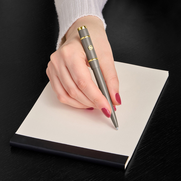 Ручка шариковая Rive Signature Lady Taupe, пастельный коричневый