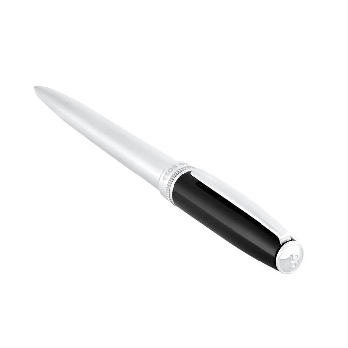 Ручка шариковая Essential Classic Black & Chrome, чёрный