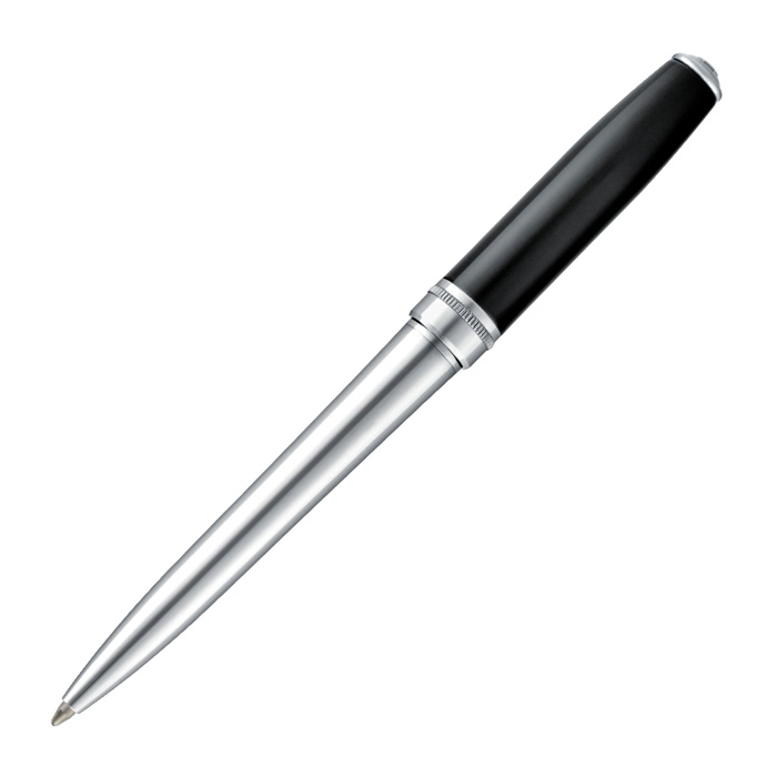 Ручка шариковая Essential Classic Black & Chrome, чёрный