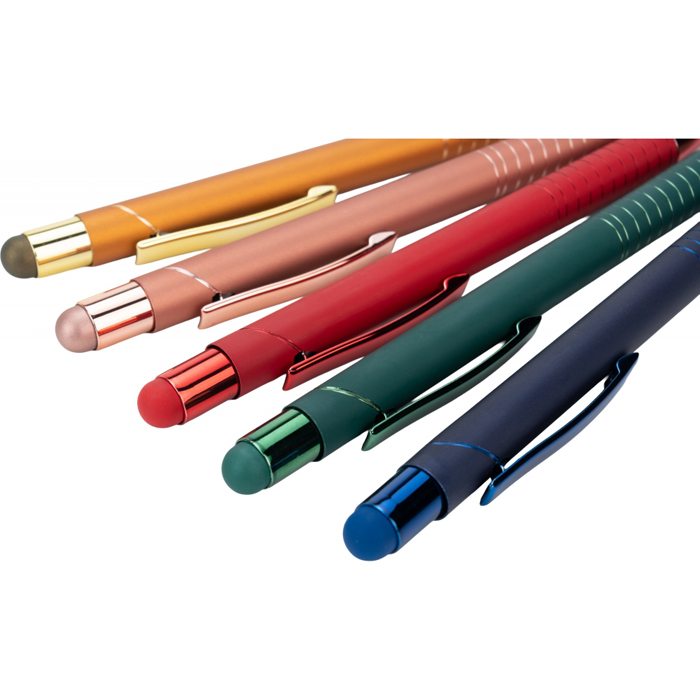 Ручка шариковая со стилусом ANGELO, золотистый, Macma