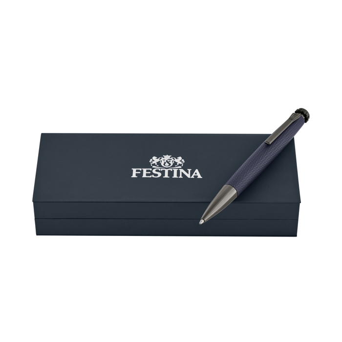 Шариковая ручка Interlace Navy, тёмно-синий