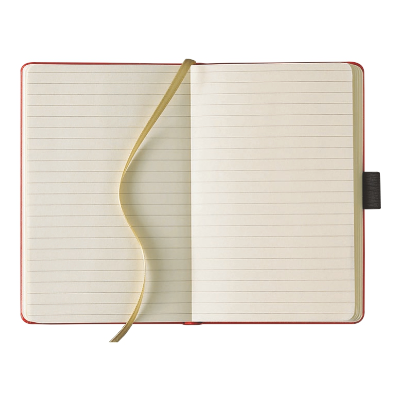 Записная книга IVORY в линейку 13x21 см GARDENA, зелёный