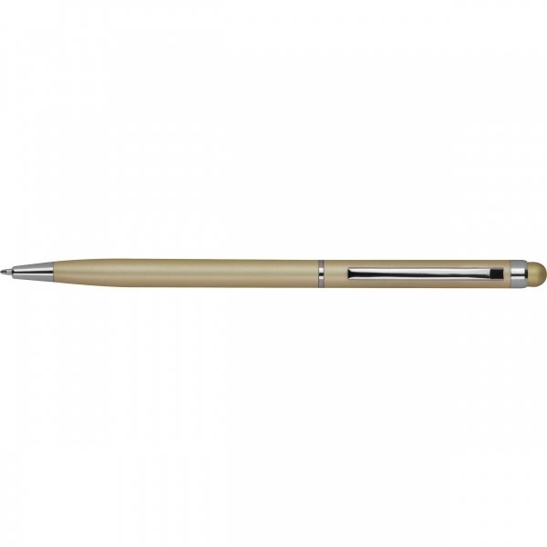 Шариковая ручка со стилусом Catania, золотой