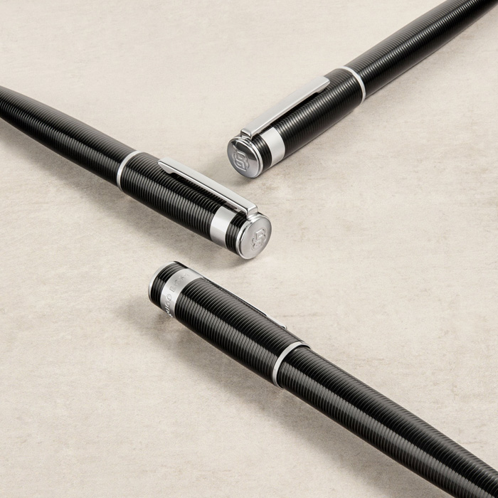 Ручка шариковая Arche Horizon Black, чёрный