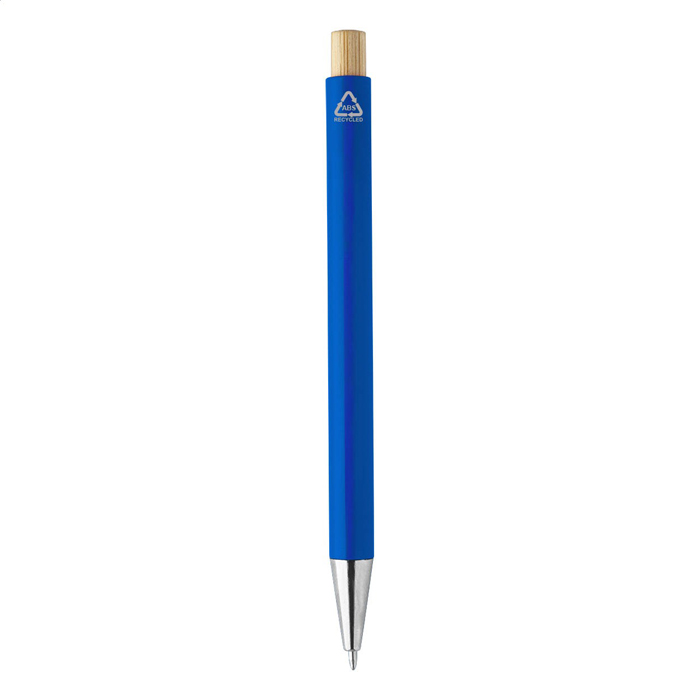 Ручка шариковая Posher из перераб. АБС-пластика, синий