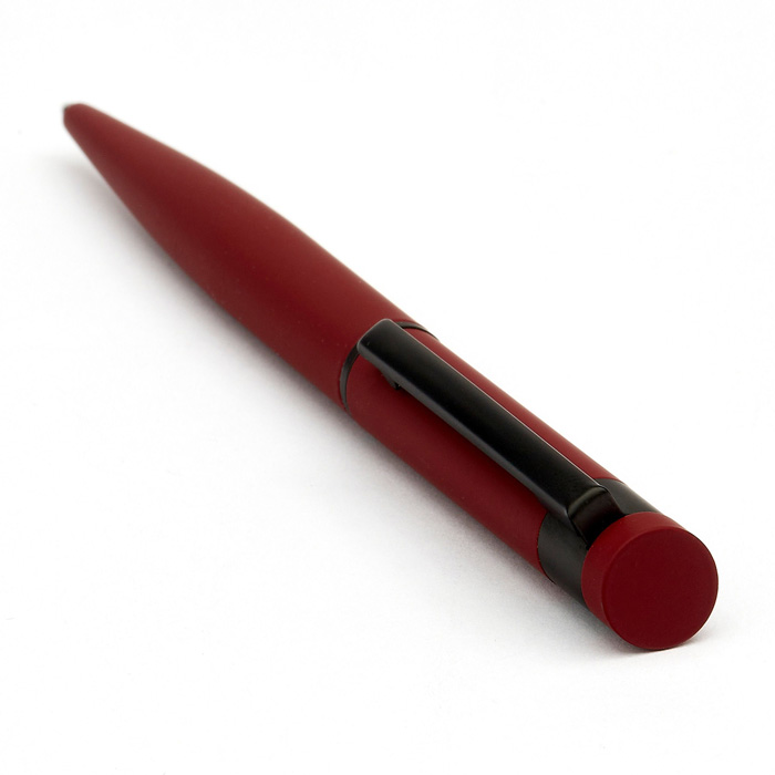 Ручка шариковая Loop Matt Red, тёмно-красный