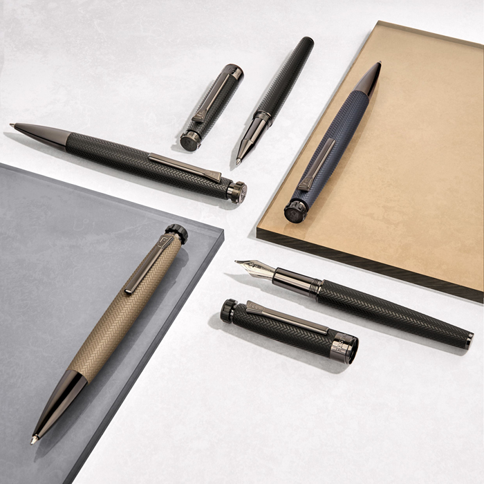 Шариковая ручка Interlace Navy, тёмно-синий