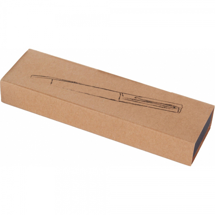 Металлическая шариковая ручка в футляре