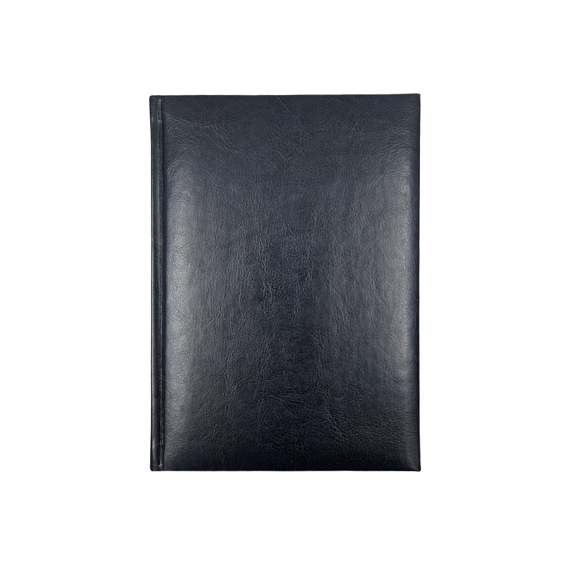 Ежедневник полудат. 11х16,5 см NEBRASCA тёмно-синий бел. бумага