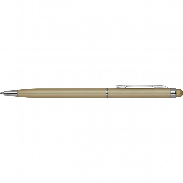 Шариковая ручка со стилусом Catania, золотой