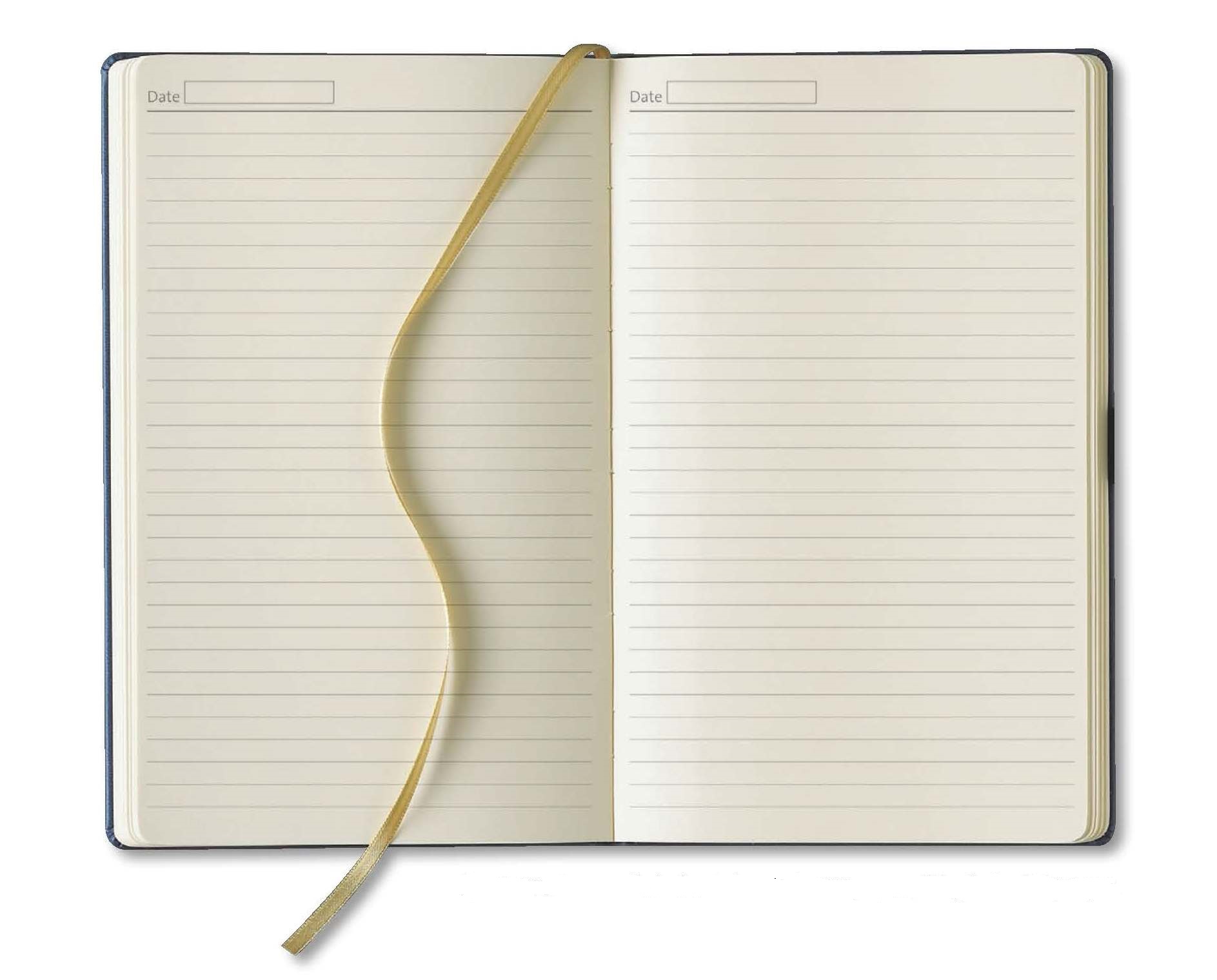 Записная книга IVORY в линейку 13х21 см VERONA синий