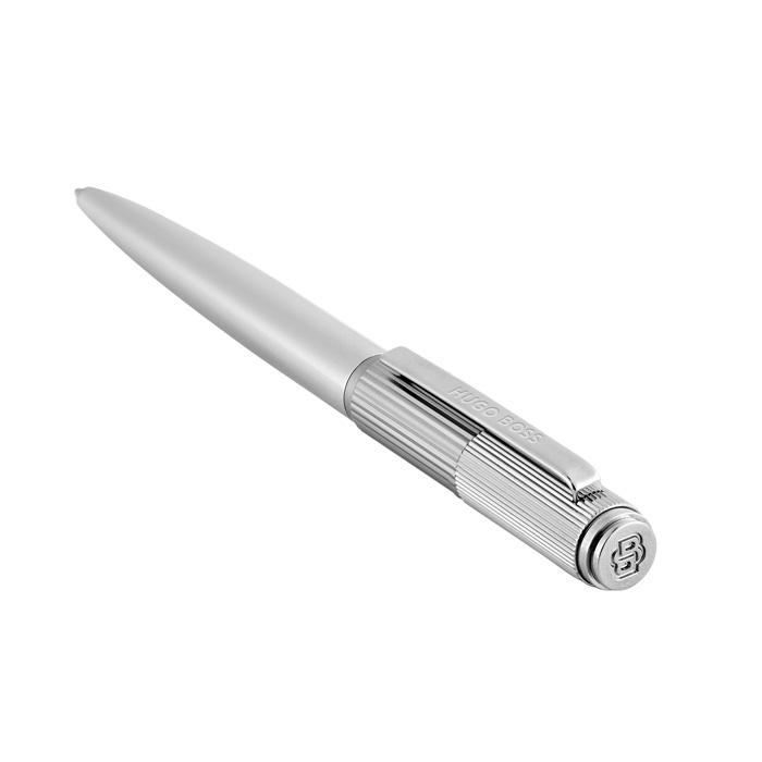 Ручка шариковая Striade Chrome, пастельный серый