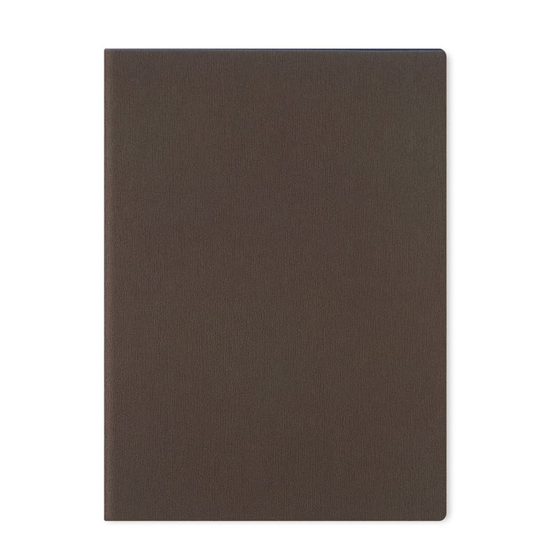 Ежедневник недатированный V80 14,5х20,5 см GRAFFIO FLEX коричневый тонир. бумага