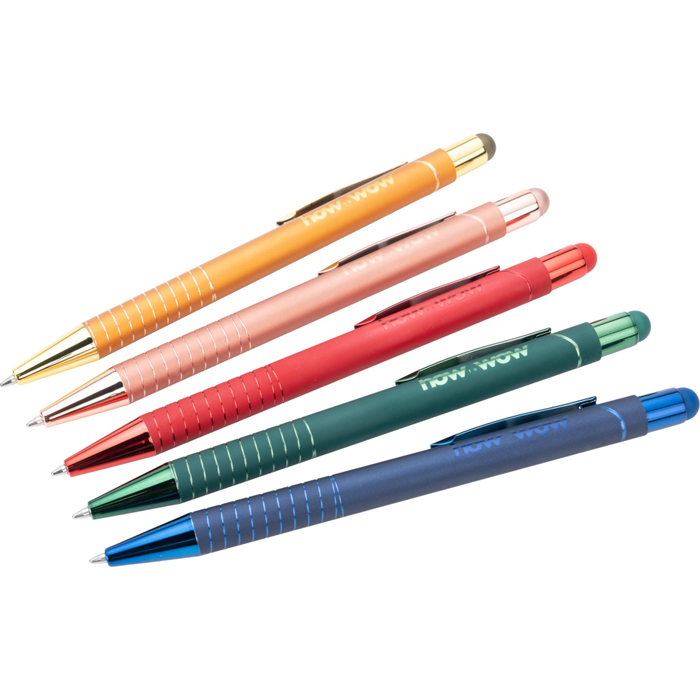 Ручка шариковая со стилусом ANGELO, золотистый, Macma