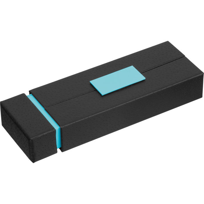 Набор: шариковая и ручка-роллер REGINALD, голубой, Macma