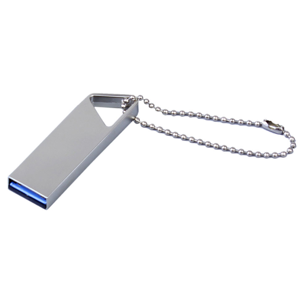 USB 2.0-флешка на 64 Гб с мини чипом и отверстием для цепочки